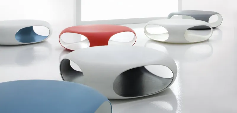 Tavolino design Pebble Bonaldo