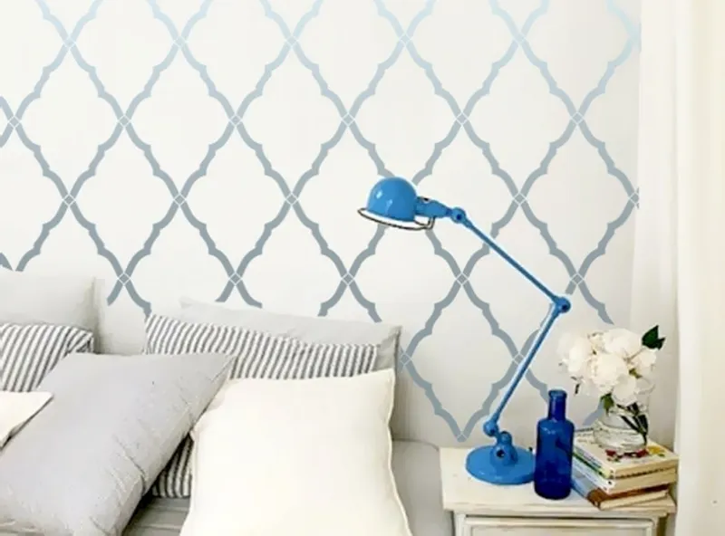 Stencil muro, decori originali ed economici Stencil muro gratis