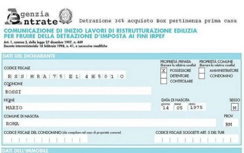 Bonifico per detrazione 50 Bonifico lavori di ristrutturazione