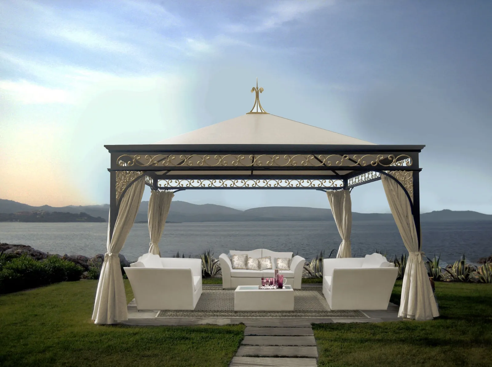 Gazebi in ferro, solidi e duraturi - GiarDino Gazebo E TenDe Da Sole Gazebi In Ferro SoliDi E Duraturi Oit 17368