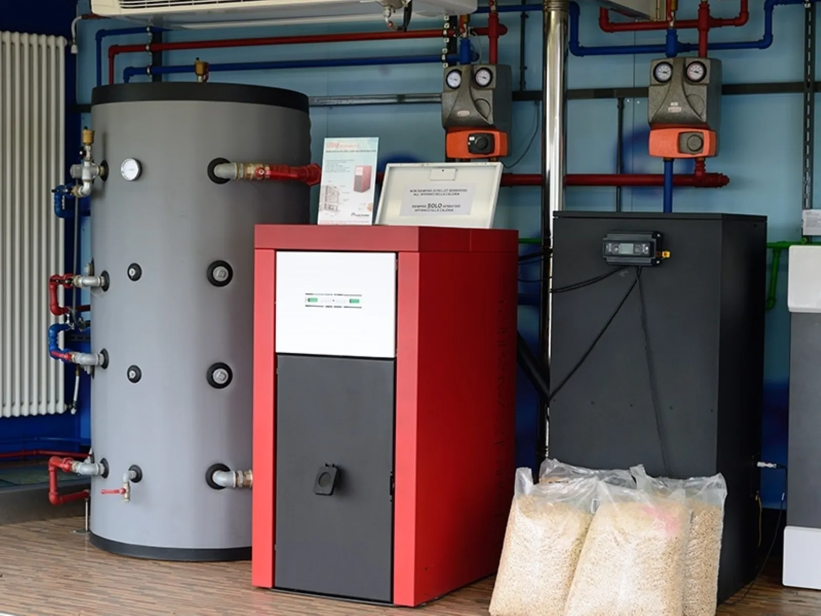 Caldaia a pellet da esterno prezzi