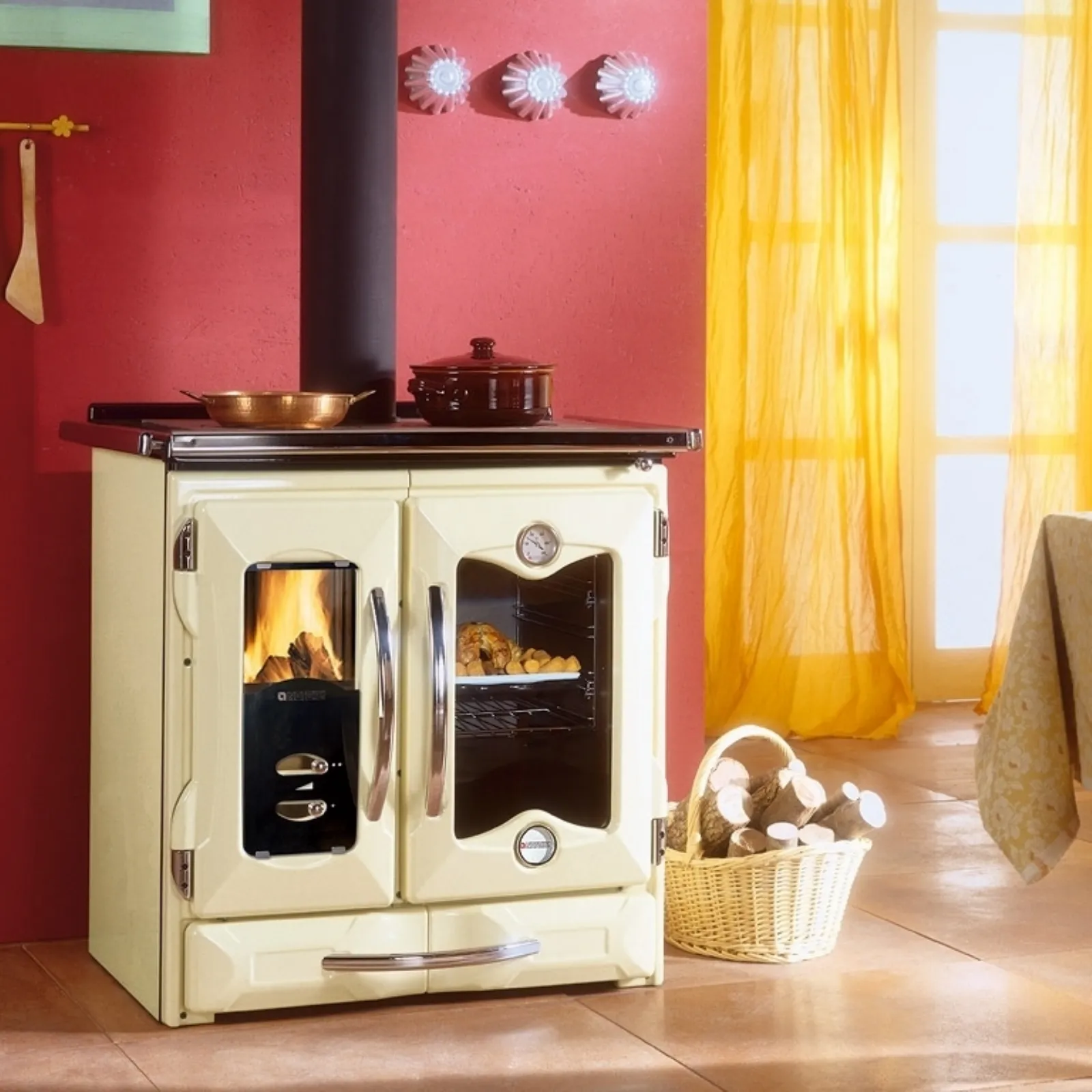 cucine e stufe a legna