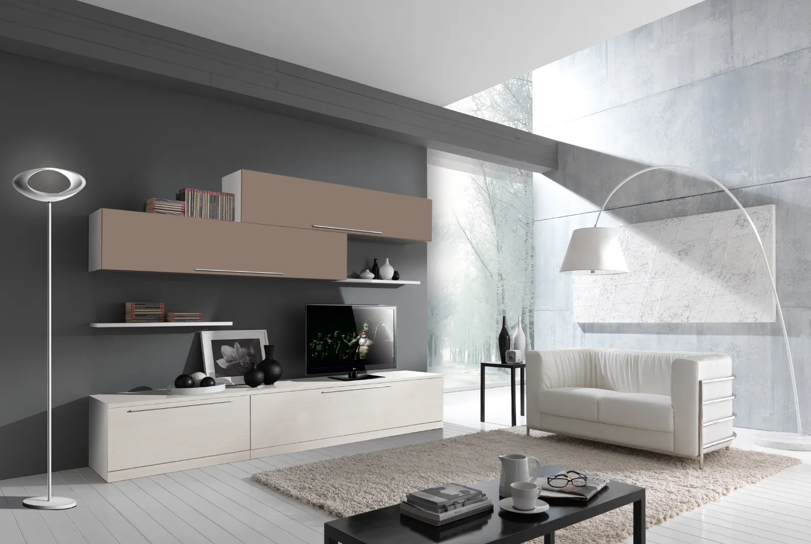 Come arredare soggiorno moderno for Arredamento moderno design