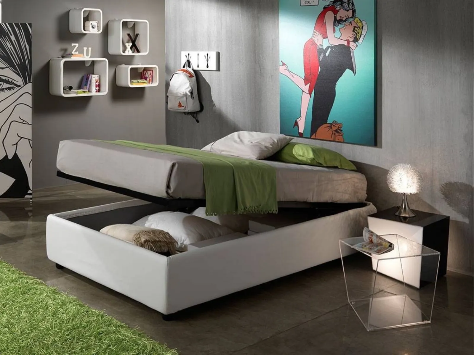 Letto Una Piazza E Mezza 130 X 200