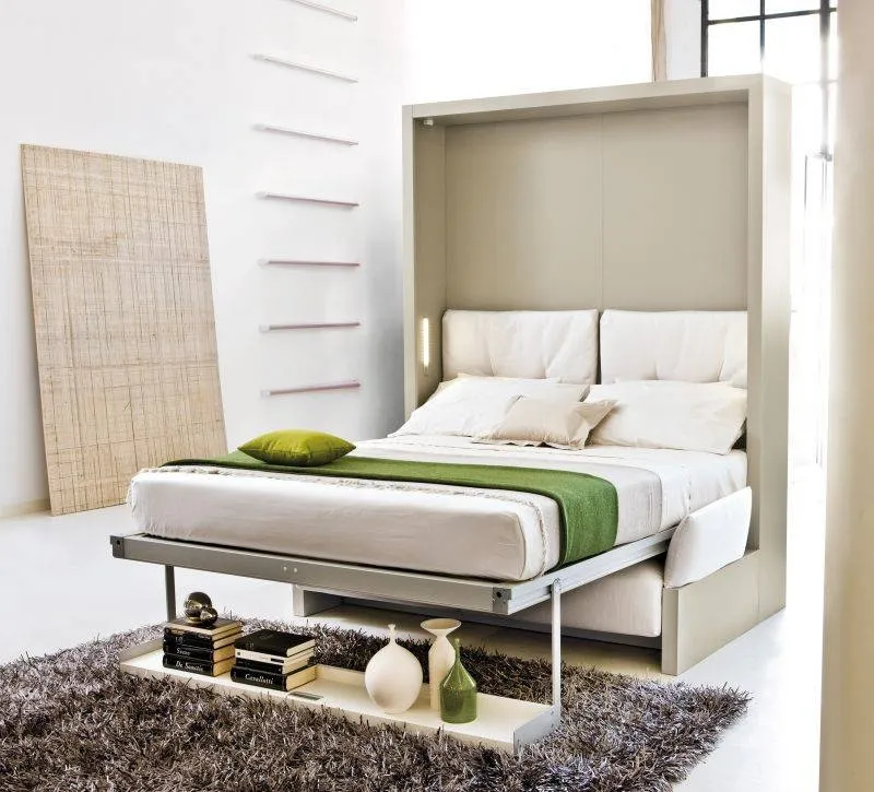 Mobile Letto Singolo A Scomparsa Orizzontale Ikea