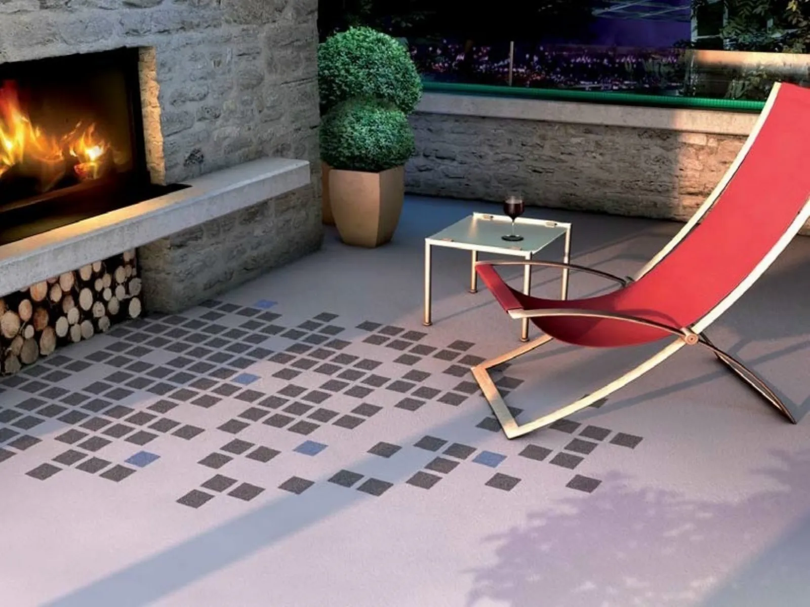 pavimenti in resina per esterni