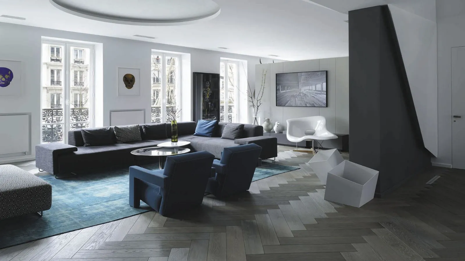 Parquet grigio, una scelta moderna Parquet grigio scuro