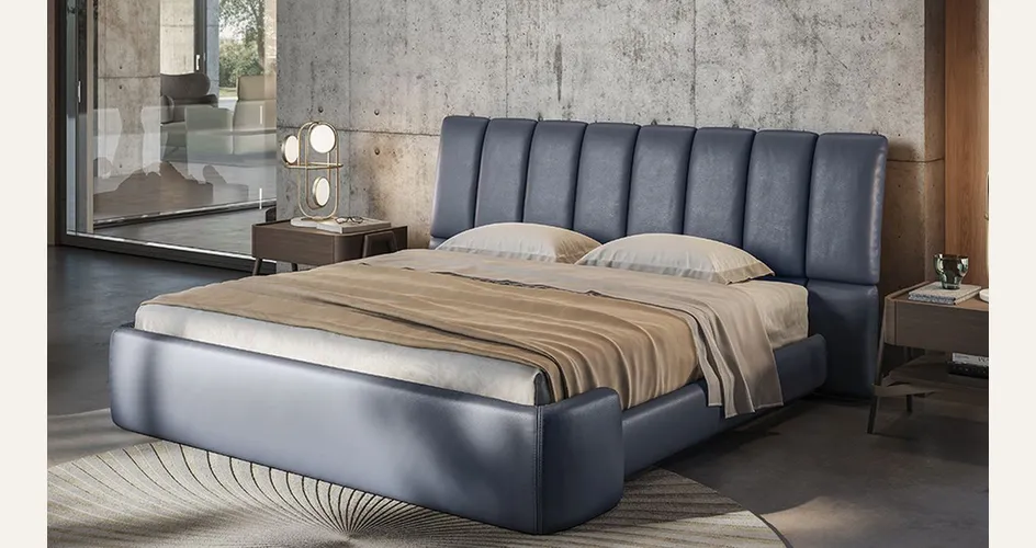 Letto contenitore Briq di Natuzzi