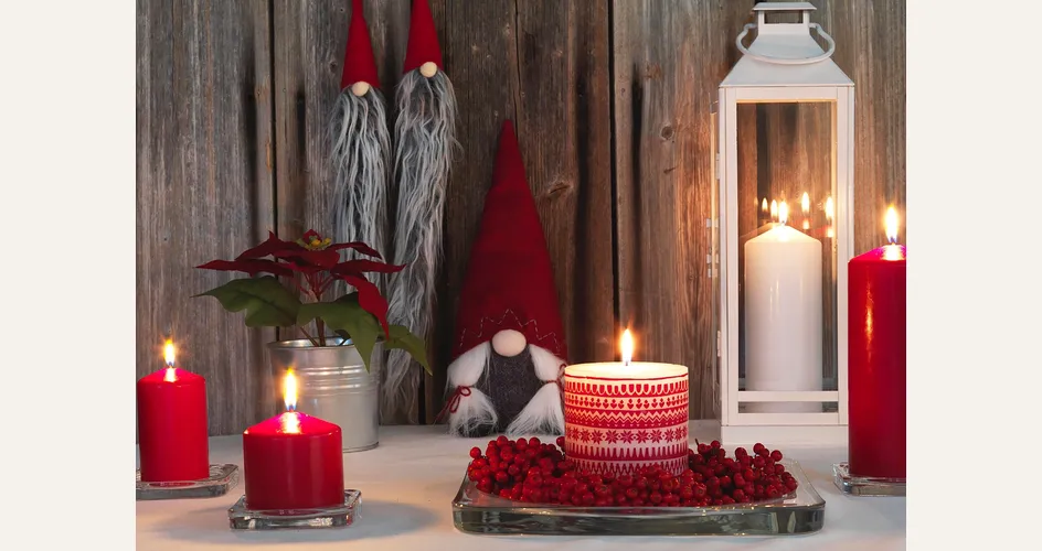 Candele decorate Ikea