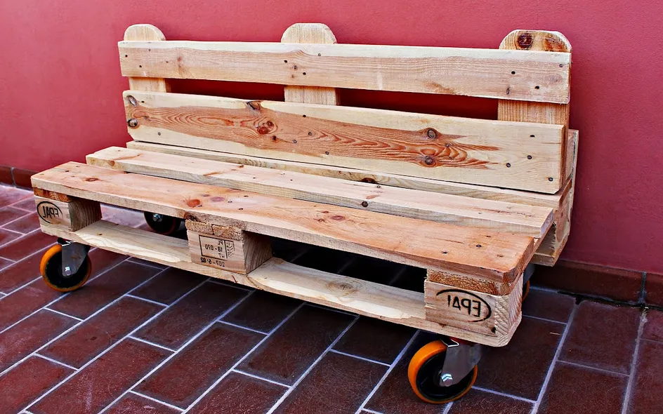 Panchina in legno fai da te