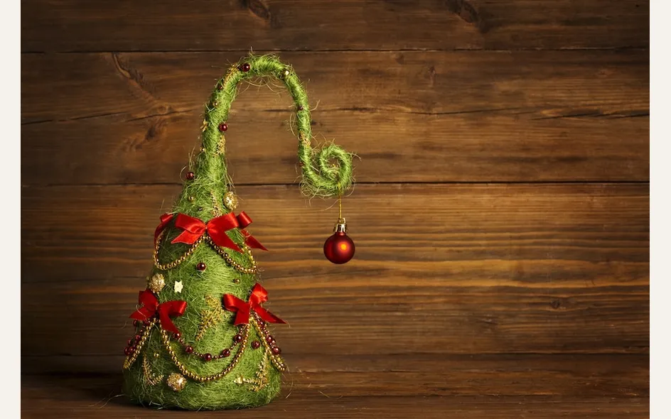 Albero di Natale in legno fai da te