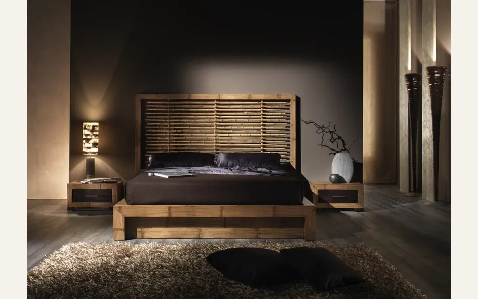 letto in bambù