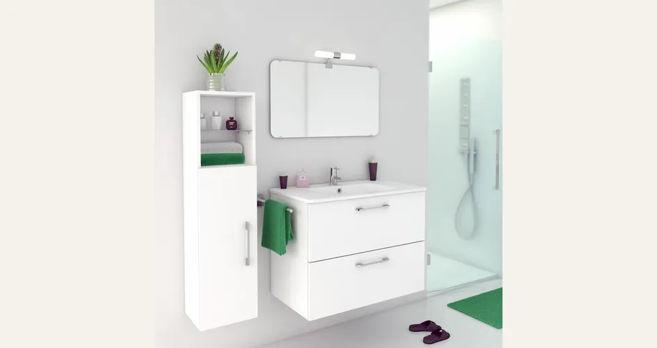 Arredo bagno proposto da Leroy Merlin