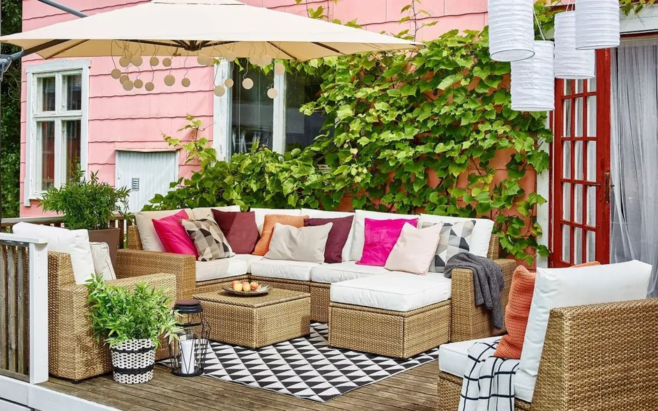 Il terrazzo diventa un salotto open air