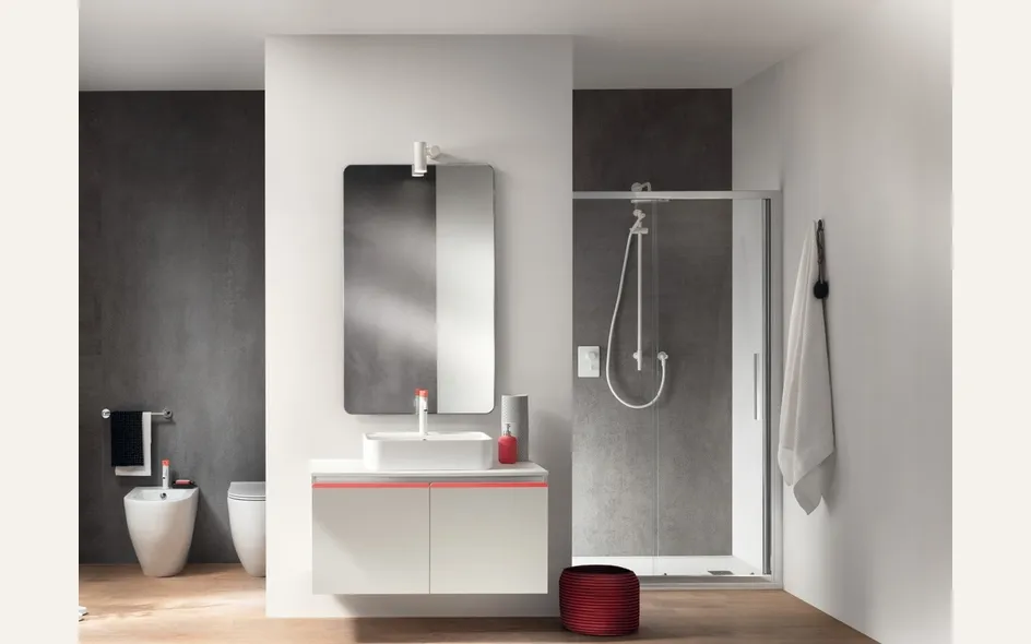 Lo specchio Alice della collezione Dandy Plus di Scavolini