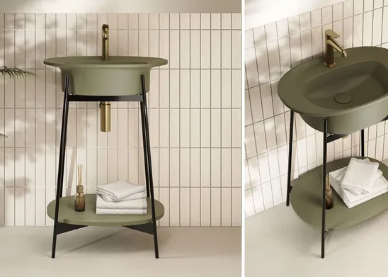 Azzurra Ceramica - Iride: 60×40×H88 cm