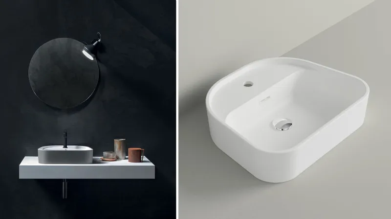 Cerasa - Lavabo Smart: H 12 – P 42 – L 50