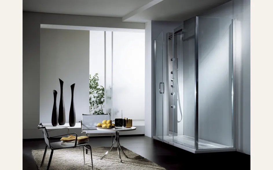 Scegliere la base per trasformare il bagno in una spa (foto Colonna idromassaggio Bosisio De Luxe Magnum con Fisso)