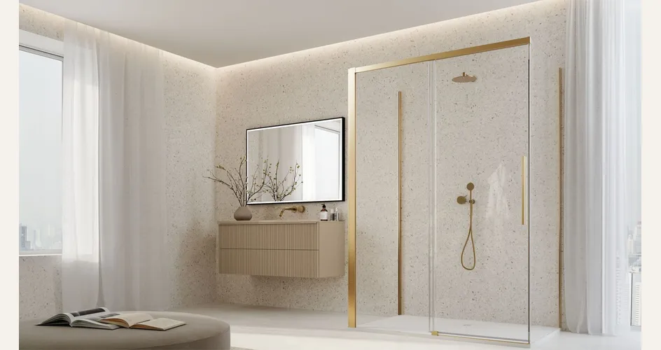 Glass1989 - Oriana: box doccia scorrevole con profili personalizzabili