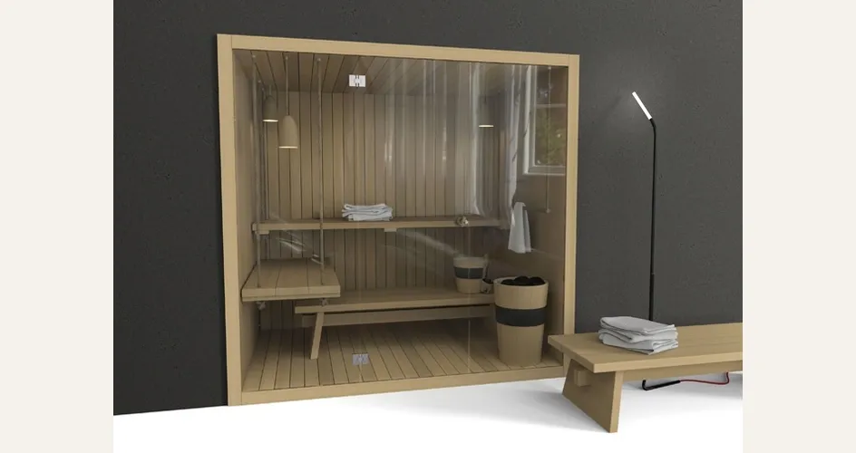 Una sauna di vapore