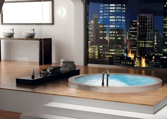 Jacuzzi - Nova: vasca rotonda da incasso con idromassaggio