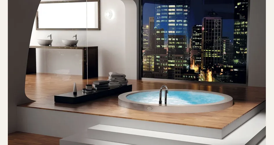 Jacuzzi - Nova: vasca rotonda da incasso con idromassaggio