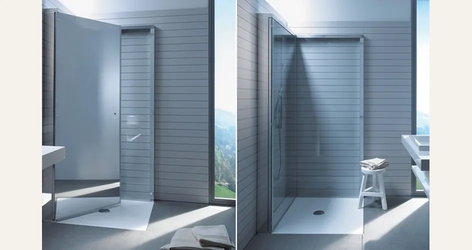 Openspace di Duravit scompare quando non serve