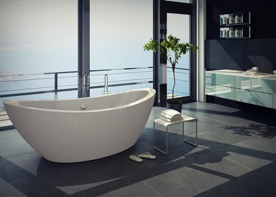Esempio di vasca da bagno