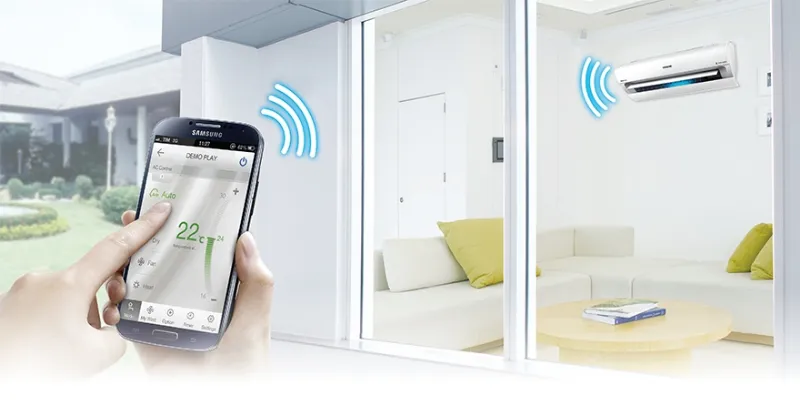 Gestione wi-fi di un climatizzatore Samsung