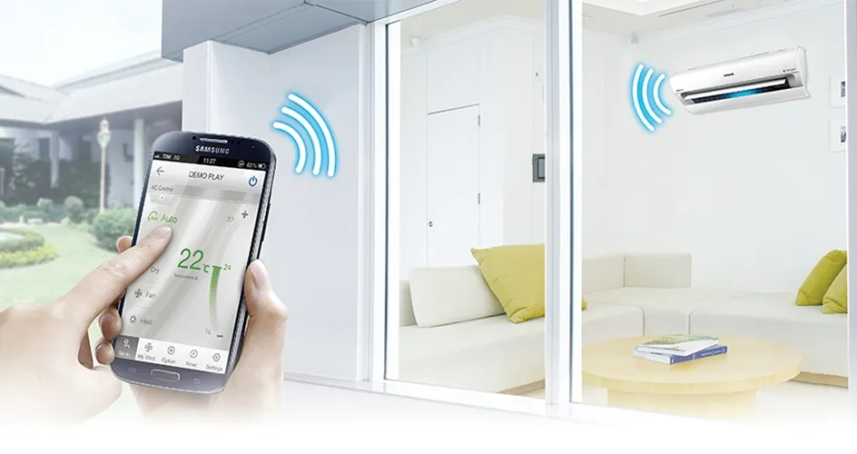 Gestione wi-fi di un climatizzatore Samsung