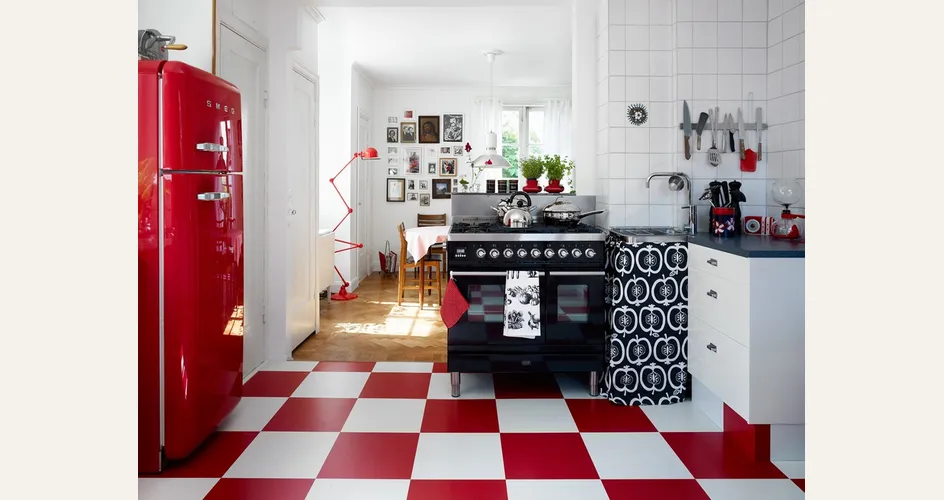 Un fiammante frigo Fab30 Smeg 