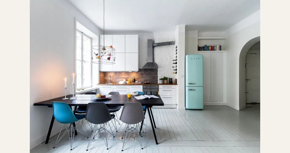 Fab32 Smeg è combinato anche no frost