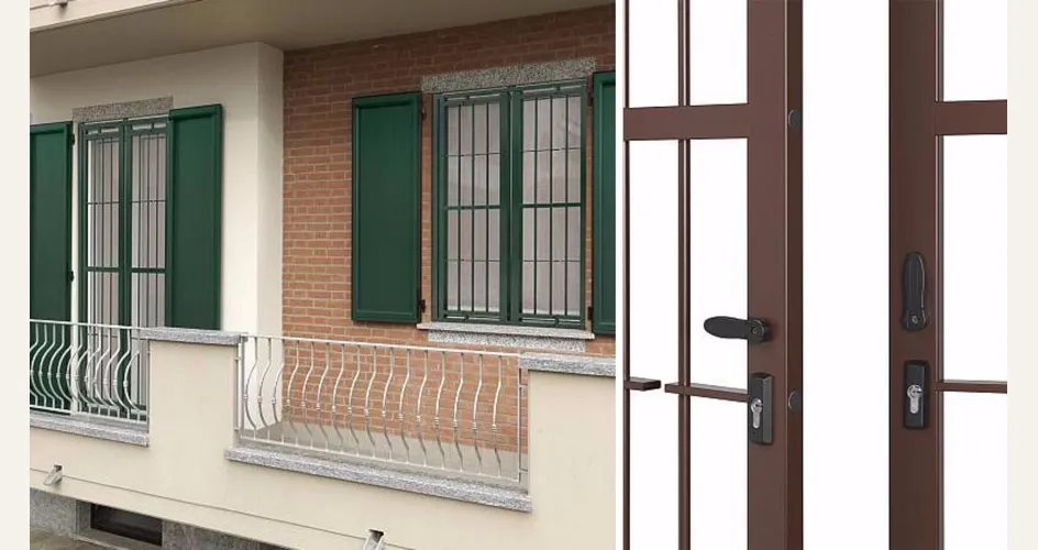 Alias Security Doors - Defender D100, inferriata di sicurezza