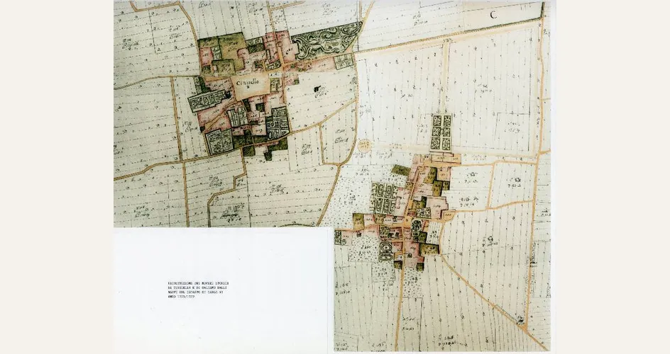 Esempio di mappa catastale
