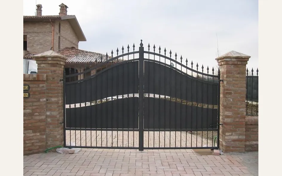 Un cancello per delimitare la proprietà