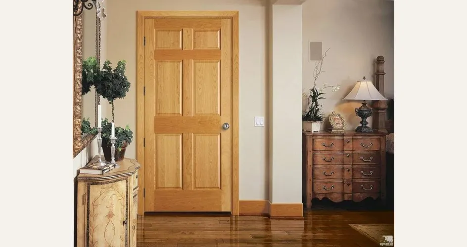 porta moderna in legno