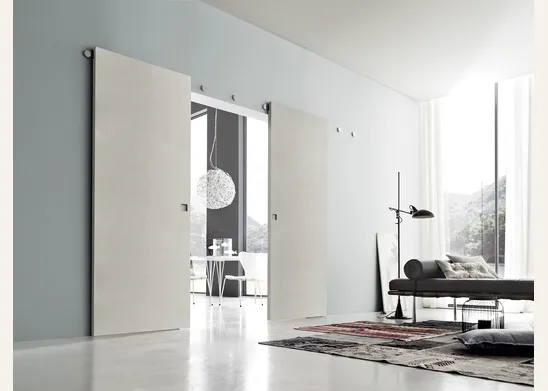 Porta scorrevole doppia anta