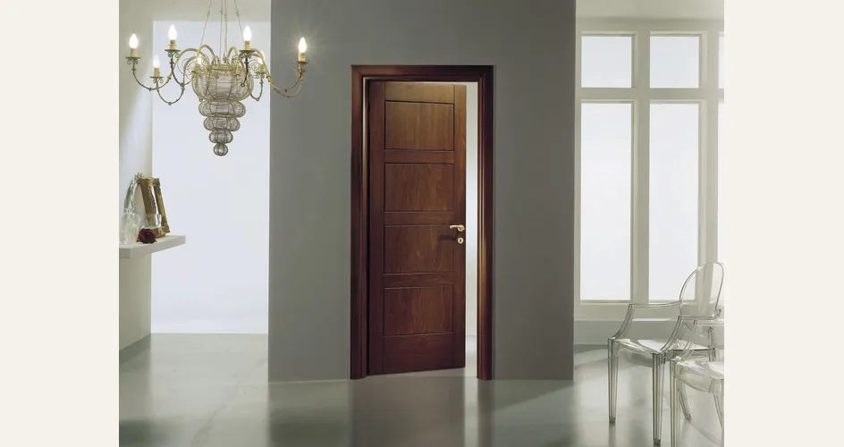 porta in legno massello pangea