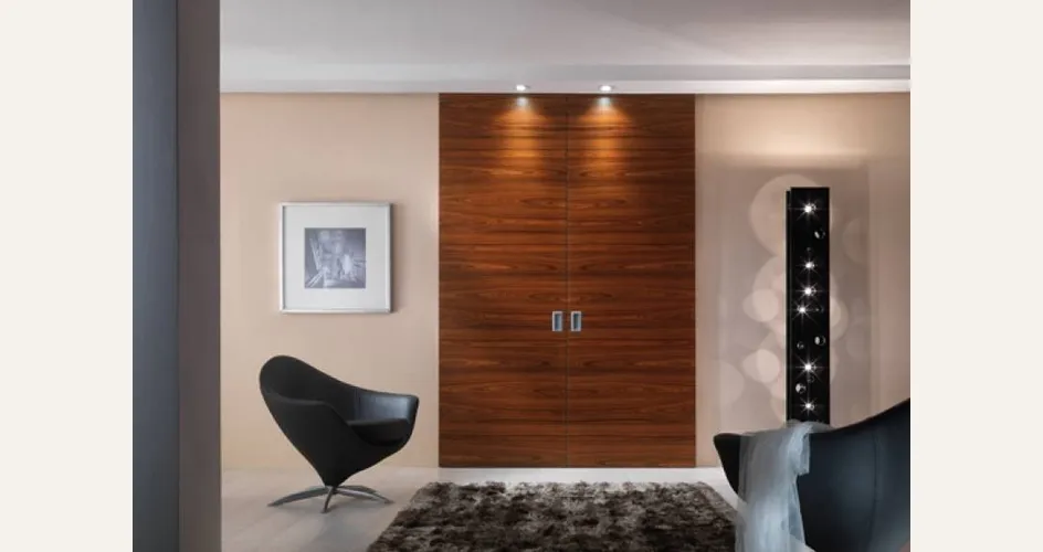 Porta scorrevole in legno 