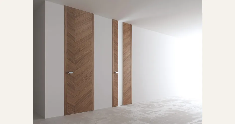 Porte moderne in legno Ghizzi e Benatti