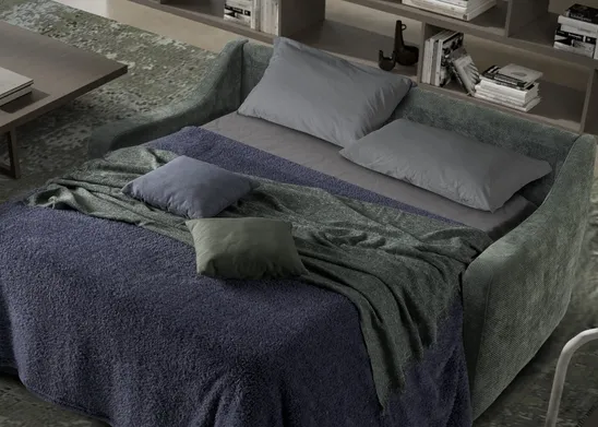 Scegliere i mobili giusti per il bilocale (foto Divano letto Il Benessere Devo)