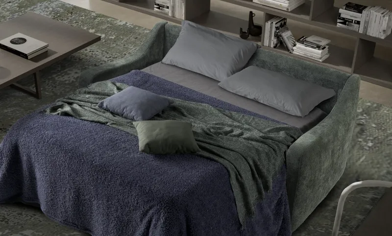 Scegliere i mobili giusti per il bilocale (foto Divano letto Il Benessere Devo)
