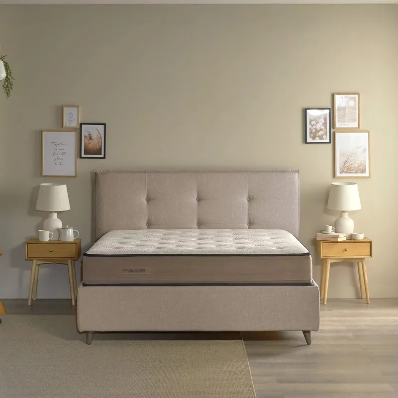 Sfruttare la zona notte e il bagno (foto Letto Dorelan Nova)