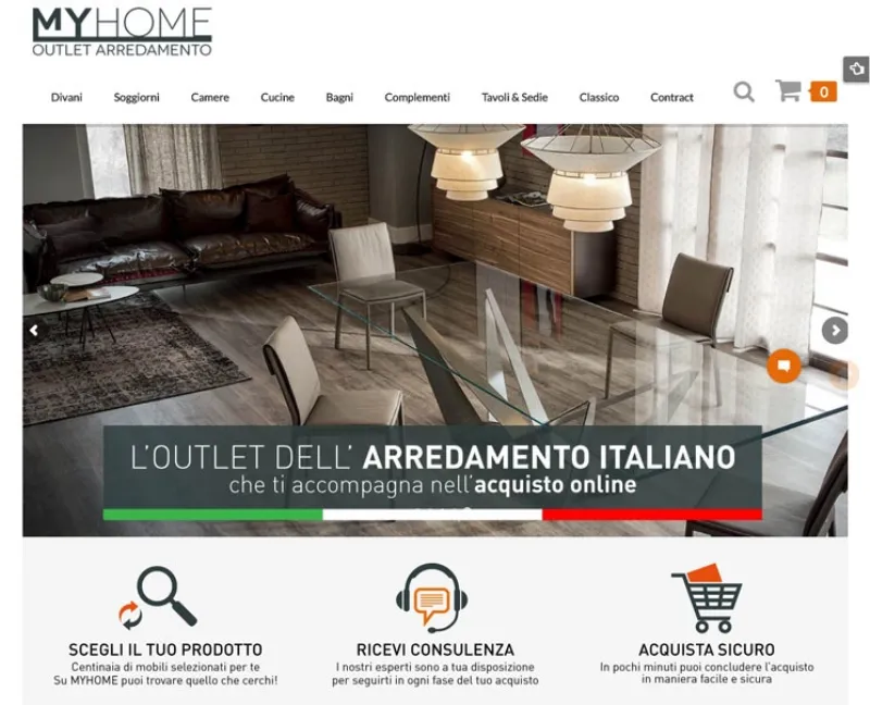 ecommerce outlet myhome