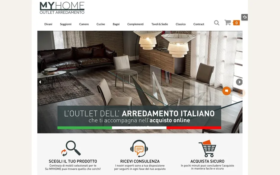 ecommerce outlet myhome