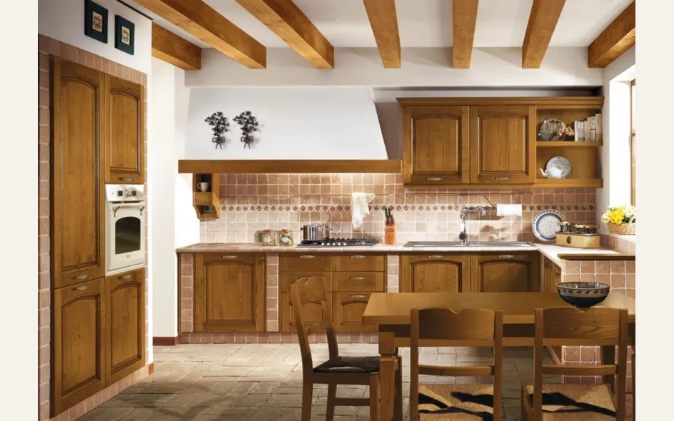 Progetto per cucina in muratura