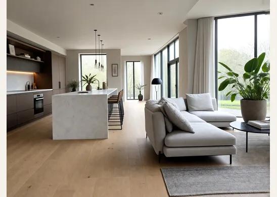 Open space o pareti divisorie per la zona living