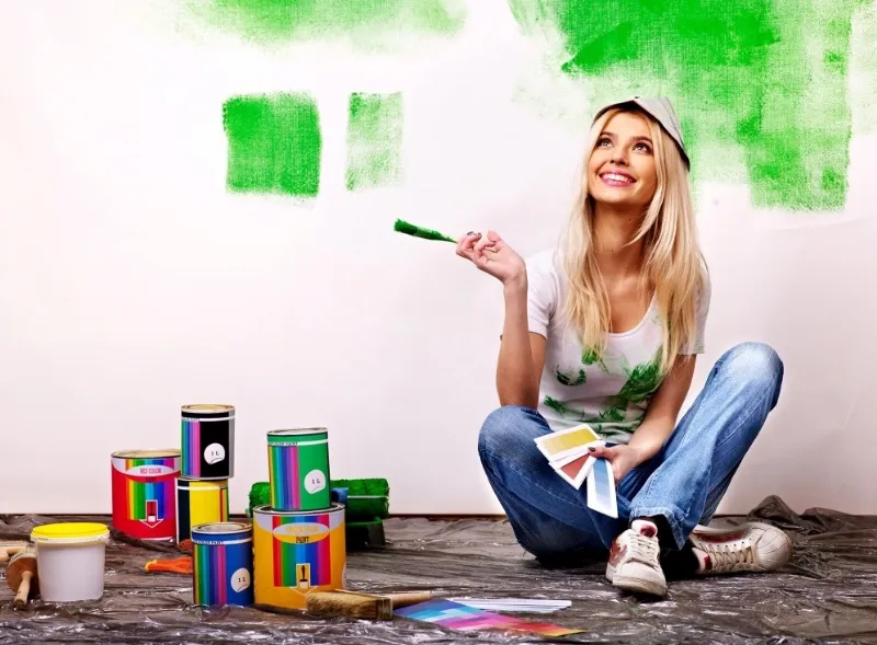 Le tecniche pittura pareti