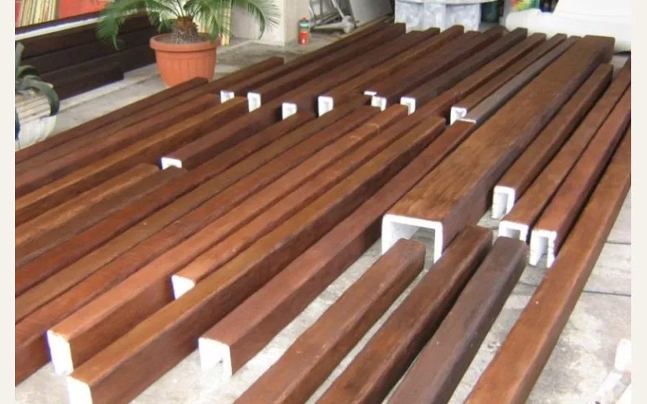 Soffitti in legno finto