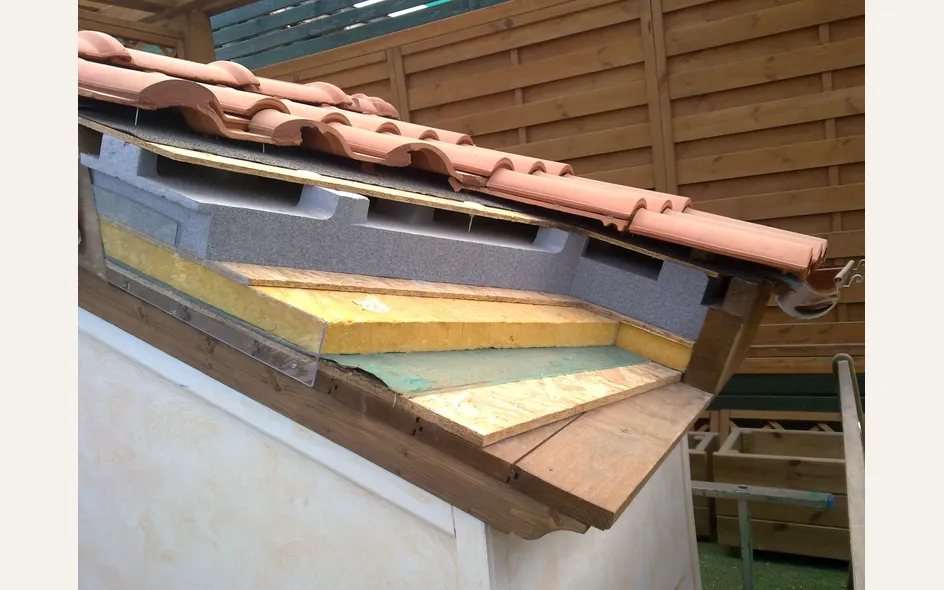 particolare tetto ventilato